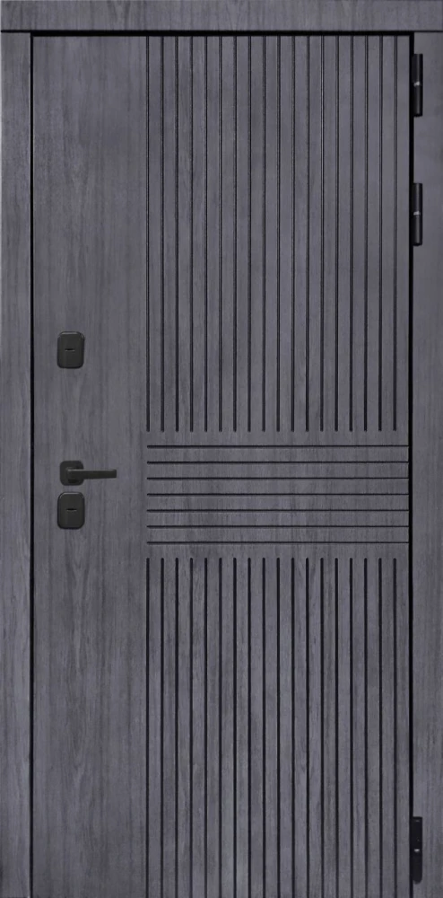 Входная дверь ДвериПРО Берген ФЛЗ-618 шарли светлый DPRO220940 внешняя сторона