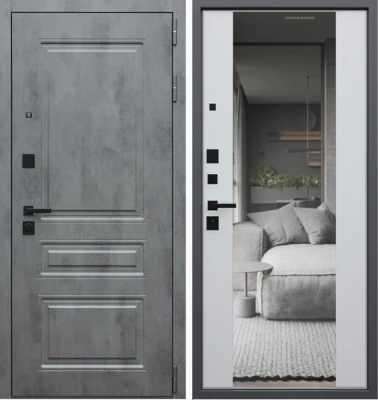 Дверь Лира с зеркалом